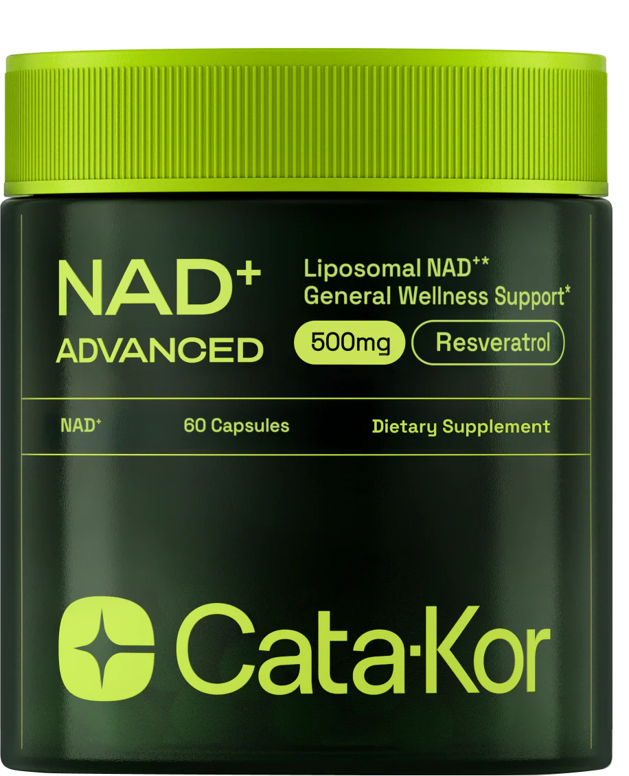 Cata-Kor NAD+ Advanced - NAD Supplement with Resveratrol