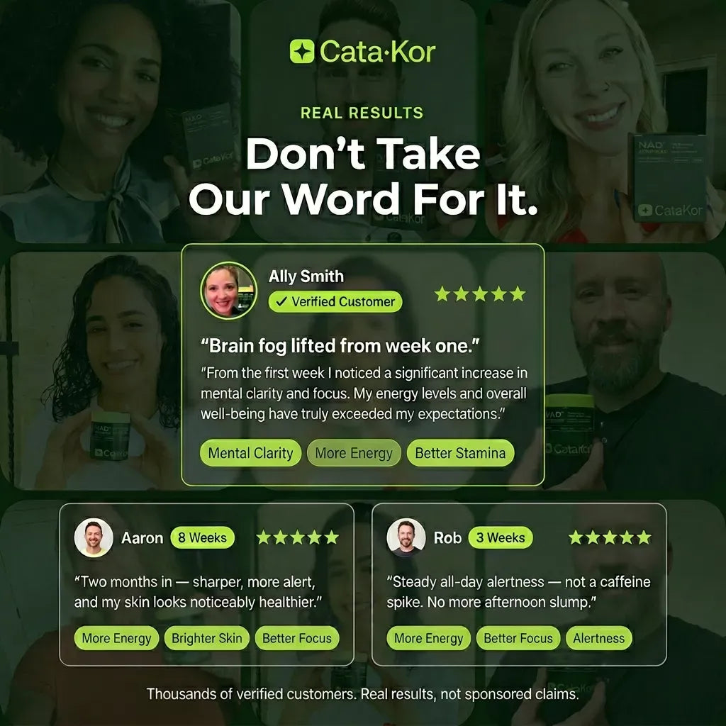 Cata-Kor NAD+ Advanced - NAD Supplement with Resveratrol