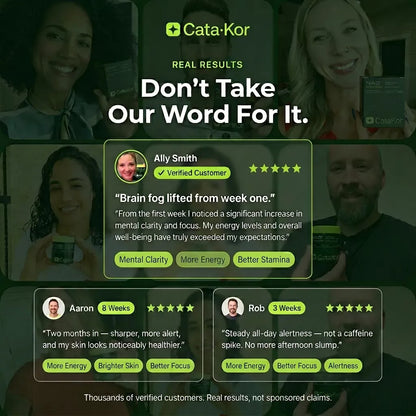 Cata-Kor NAD+ Advanced - NAD Supplement with Resveratrol